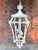Hollywood Regency Vintage Palm Beach Regency Parcel Gilt White Pagoda Chandelier Dorothy Draper Style - Newly Painted For Sale - Image 3 of 12
