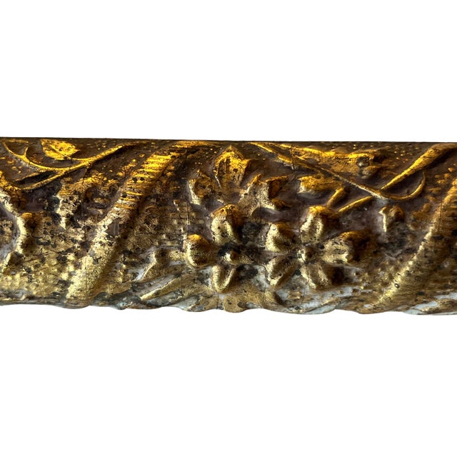 Antique Victorian Carved Giltwood Frame For Sale In Los Angeles - Image 6 of 6