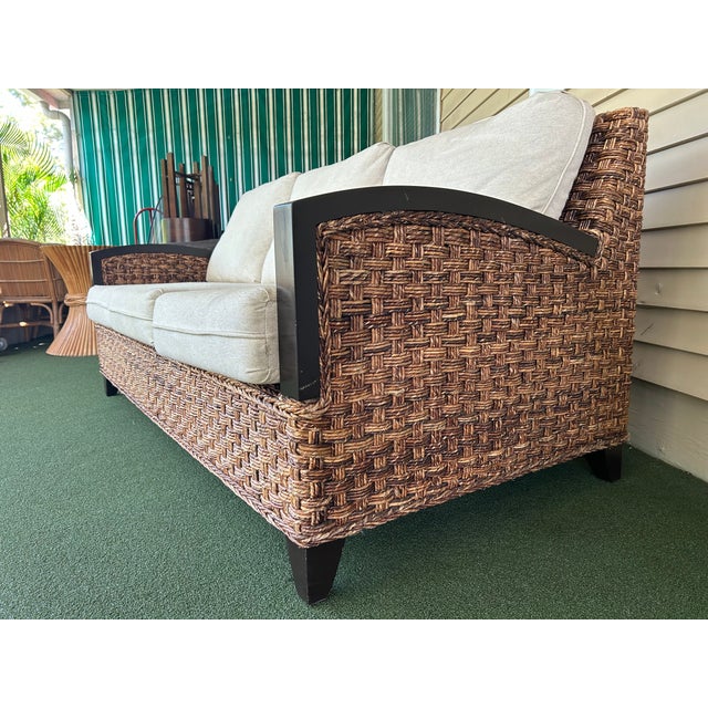 Classic Rattan Inc. Rattan Sofa & Lounge Chair, 2 Pieces Chairish