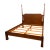Traditional King Size Pencil Post, Two Post Bed by Leighton Hall - Showroom Sample For Sale