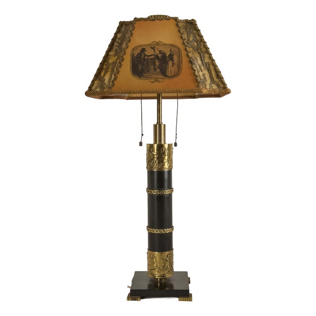 Swedish Modern Model 8019 Table Lamp by Karl Borén for Boréns, Sweden, 1940s For Sale