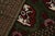Textile Rug & Kilim’s Contemporary Baluch Rug in Red and Green Patterns For Sale - Image 7 of 7
