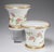 Pair of 1930s French Hand-Painted Porcelain Cachepots From the Iris Apfel Collection For Sale - Image 6 of 14