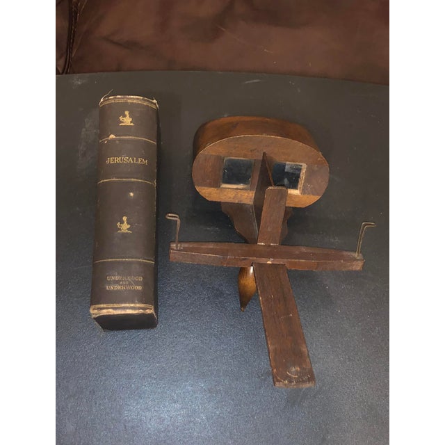1900 Antique Underwood & Underwood Jerusalem Stereoview Set With Viewer & Box - 29 Pieces For Sale - Image 4 of 15