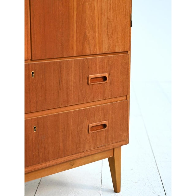 Scandinavian Teak Cabinet, 1960s For Sale - Image 6 of 9