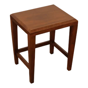 Crate & Barrel Contemporary Wood End Table