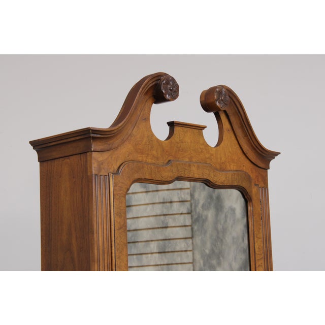 Baker George II Walnut Secretary Desk For Sale - Image 10 of 17