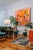 Abbott's large format paintings speak about architecture, design, and materiality by the use of line and shapes to enhance...