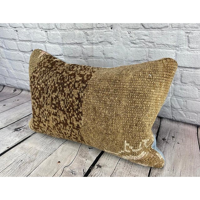 Vintage Pillow Case Turkish Rug Pillow Decorative Rug Pillow Dry cleaning only. PILLOW INSERT IS NOT INCLUDED