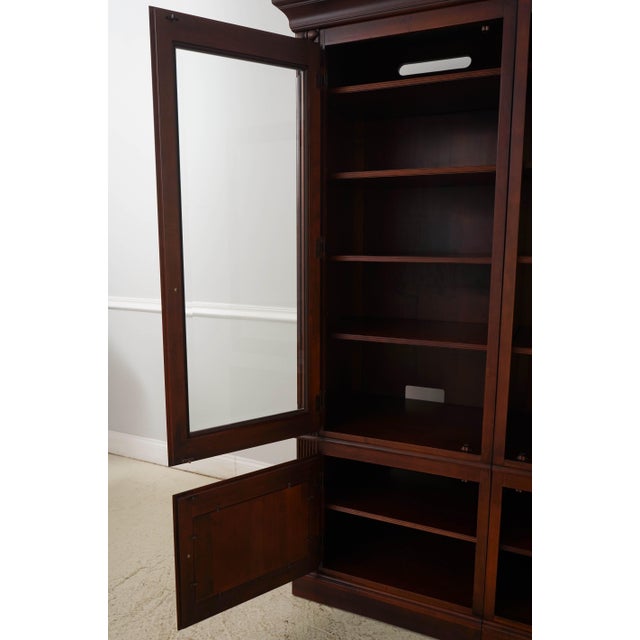 Ethan Allen Ethan Allen British Classics 2 Piece Bookcase For Sale - Image 4 of 18