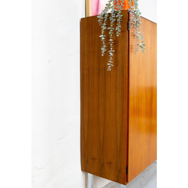 Vintage Highboard in Walnut, 1960s For Sale - Image 13 of 16