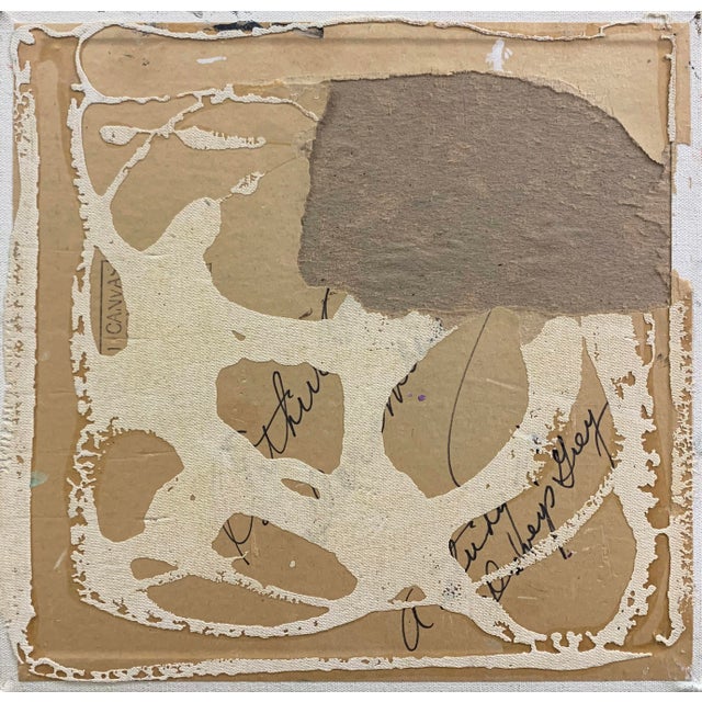 Textile 'Study in Davey's Gray' by Arthur J Colligan, Circa 1995, California Abstract Expressionist For Sale - Image 7 of 7