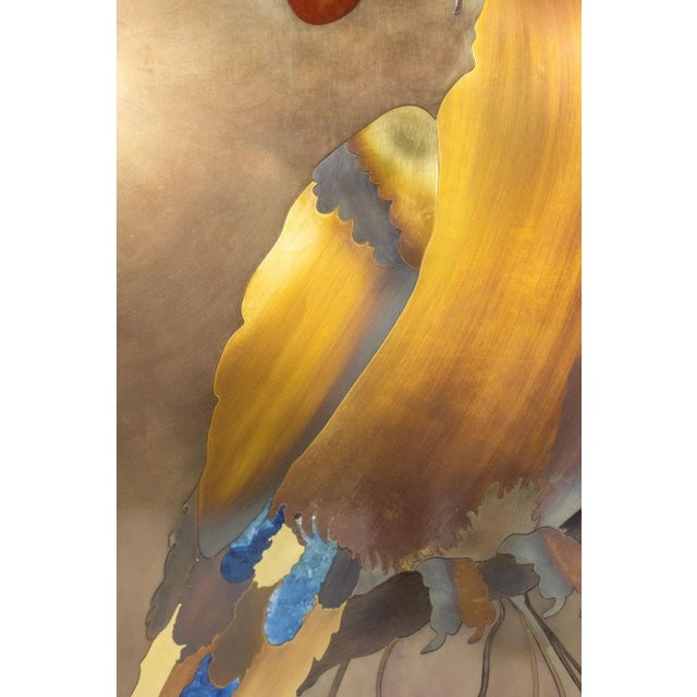 Metal Vintage Decorative Panel, 2010s For Sale - Image 7 of 10