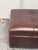 Restoration Hardware Tufted Leather Storage Ottoman For Sale - Image 10 of 12