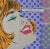 2010s 'Cover Girl 3' Fused Collage on Cotton Panel by Bethan Ash 2017 For Sale - Image 5 of 5