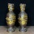 Pair of Vintage Gilt Bronze Dragon Vases – "Dragon Rising From the Sea" Motif For Sale In Los Angeles - Image 6 of 9
