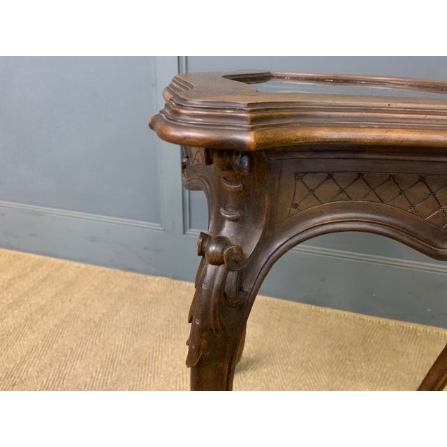French Walnut Jewelry Table, 1890 For Sale - Image 10 of 11