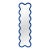 Statement Contemporary Wavy Wall Mirror – Hvyli 14 Designed by Ivan Voitovych For Sale