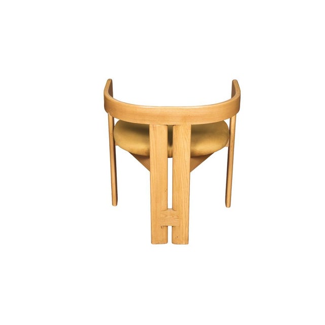 Pigreco Chairs in Bent Wood and Upholstered Fabric by Afra and Tobia Scarpa for Gavina, 1960s, Set of 6, in Very Good...