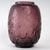 Amethyst-Tinted Monnaie du Pape Vase from René Lalique, 1914 For Sale - Image 3 of 7