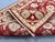 Red & Beige Persian-Style Floral Wool Rug, Natural Dyes, 3'4" X 4'11" For Sale - Image 12 of 16