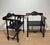 Pair of Spanish Barley Twist Armchairs, Baroque Revival, Early 20th Century For Sale - Image 6 of 13