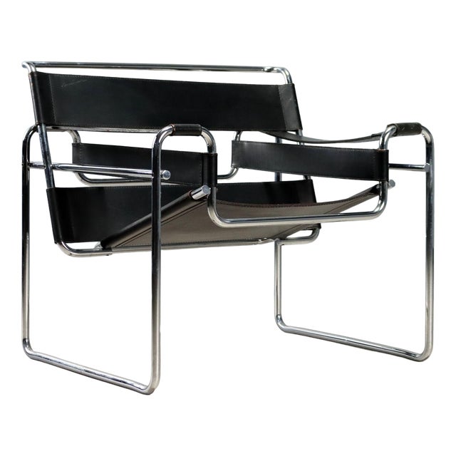 Wassily Chair by Marcel Breuer for Gavina For Sale