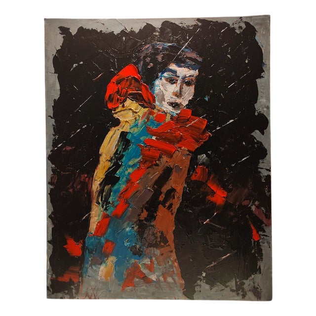 Natalia Vypritskaia, On the Edge of Shadow, Oil on Canvas For Sale