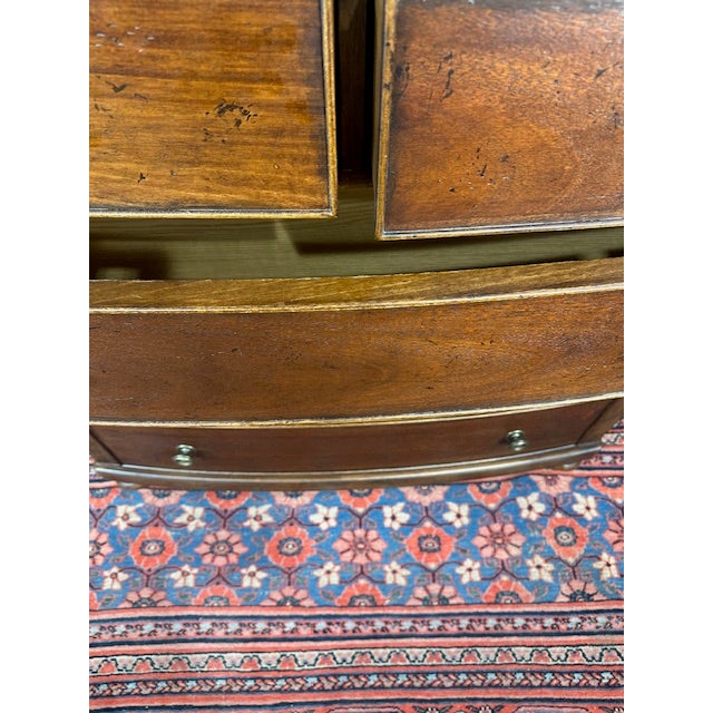 Wood 1960s Universal Furniture Tallboy Dresser With Lock For Sale - Image 7 of 10