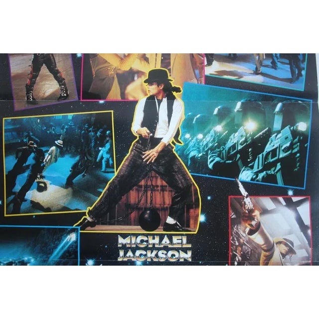 Double-Sided Michael Jackson: Moonwalker Movie Poster, 1989 For Sale - Image 11 of 14