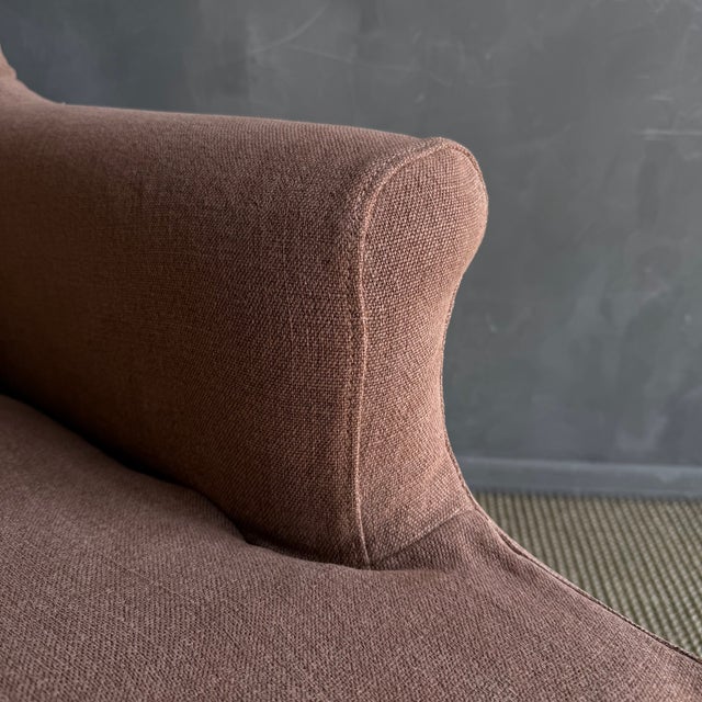 Slip Cover Only for Alma Accent Chair in Color Havane For Sale In Los Angeles - Image 6 of 9