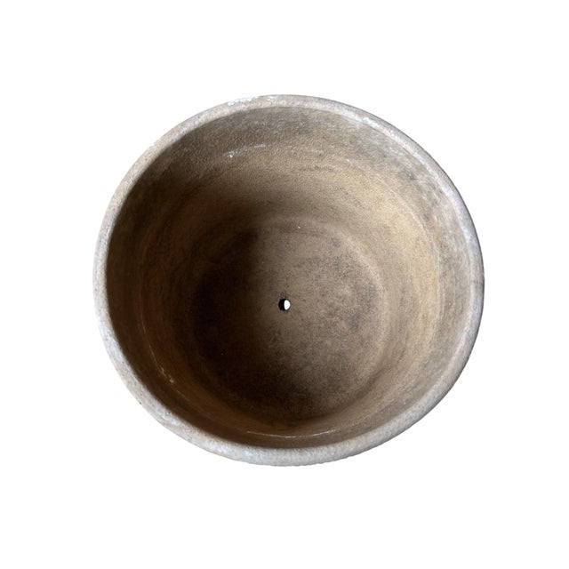 Mid Century Gainey Ac-10 Nuts & Bolts Sgraffito Architectural Pottery Planter For Sale In Los Angeles - Image 6 of 7