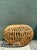 Vintage Italian Stick Rattan Ottoman After Albini For Sale - Image 12 of 12