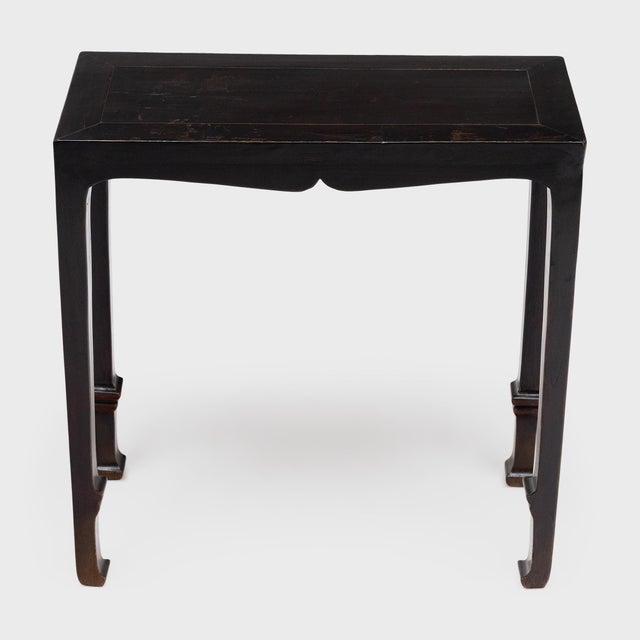 Petite Chinese Sword Leg Table, 19th Century For Sale - Image 4 of 5