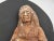 Winnetou, plaster figurine, plaque, vintage 1970s, dimensions: height: 25.5 cm, width at the widest: 13.5 cm, depth: 7.4 cm.
