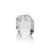 Contemporary Collier Beveled Cubic Crystal Taper Candle Holder, Small For Sale - Image 3 of 3