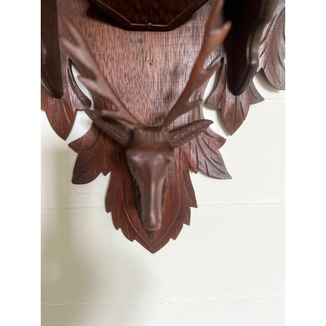 Wood 19th century Black Forest Wall Shelf For Sale - Image 7 of 8