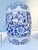 Modern Vintage Late 20th Century Blue & White Chinese Garden Stool For Sale - Image 3 of 6