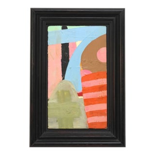 1990s "Interfering Friends May Frown" Oil Painting by David Aylsworth b.1966 For Sale