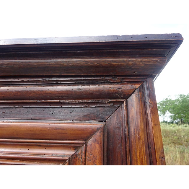 Louis XIII Walnut Armoire For Sale - Image 5 of 18