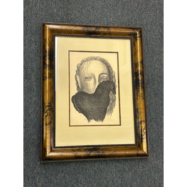 Carlos Merida Limited Edition Drawing (1931) - Signed For Sale - Image 10 of 10
