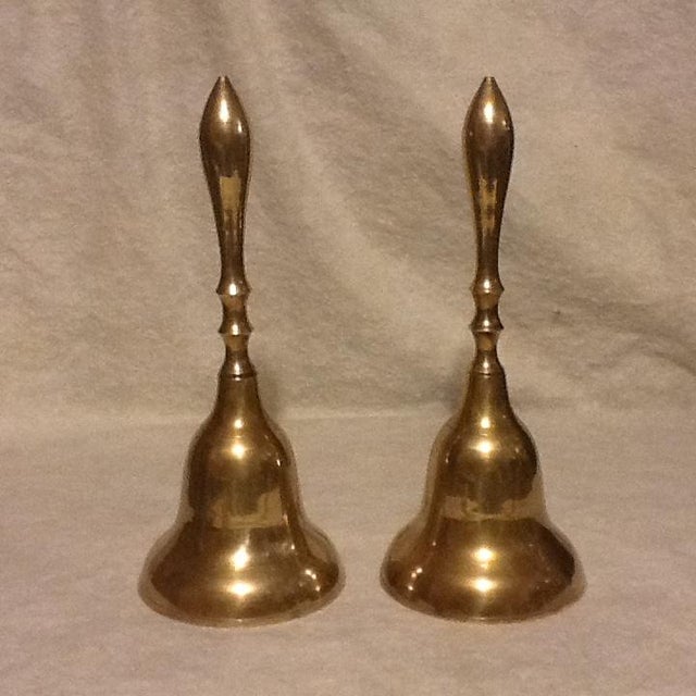 Vintage Bells Big Brass Bells a Pair Chairish