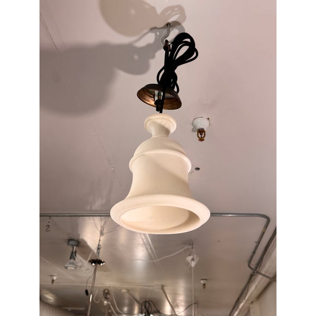 Pottery Barn Noah Bell Pendant Light For Sale In San Francisco - Image 6 of 12