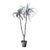 Vintage Italian Silver Tole Palm Tree For Sale