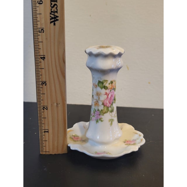 Vintage Limoge Porcelain Hatpin Holder For Sale - Image 11 of 13
