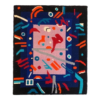 Abstract Original 1970’s Needlepoint Design, by Mitchell Heigh For Sale