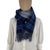 Early 21st Century Burberry Navy Blue Plaid 100% Lambswool Scarf For Sale - Image 5 of 8