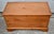 Vintage Doveatiled Pine Trunk Farmhouse Stye Blanket Chest Storage For Sale - Image 11 of 15
