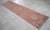 1970s Vintage Turkish Runner Rug Hand-Knotted Coral Pink Hallway Runner Authentic Oushak Rug 3x13 Ft Approx For Sale - Image 5 of 13