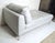 1960s Vintage Modern White Settee For Sale - Image 4 of 10